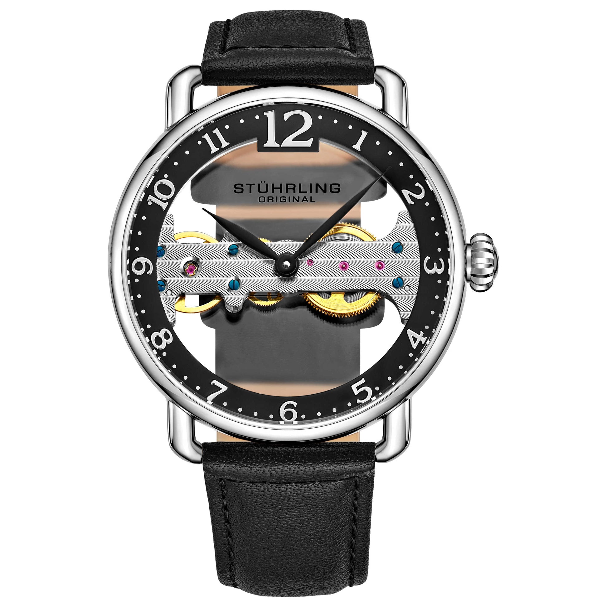 Front view of Stuhrling Legacy Men's Quartz Watch M14979