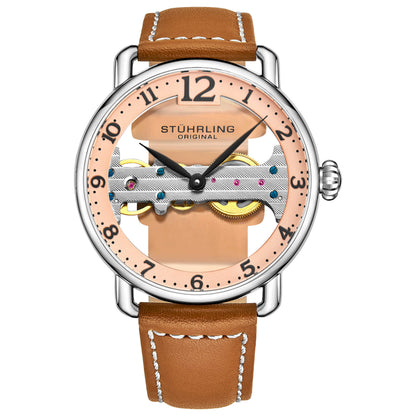 Front view of Stuhrling Legacy Men's Quartz Watch M14980