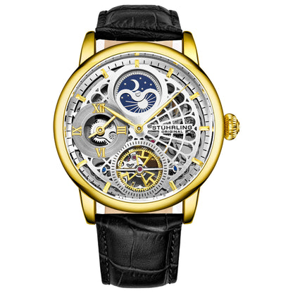 Front view of Stuhrling Legacy Men's Automatic Watch M14986