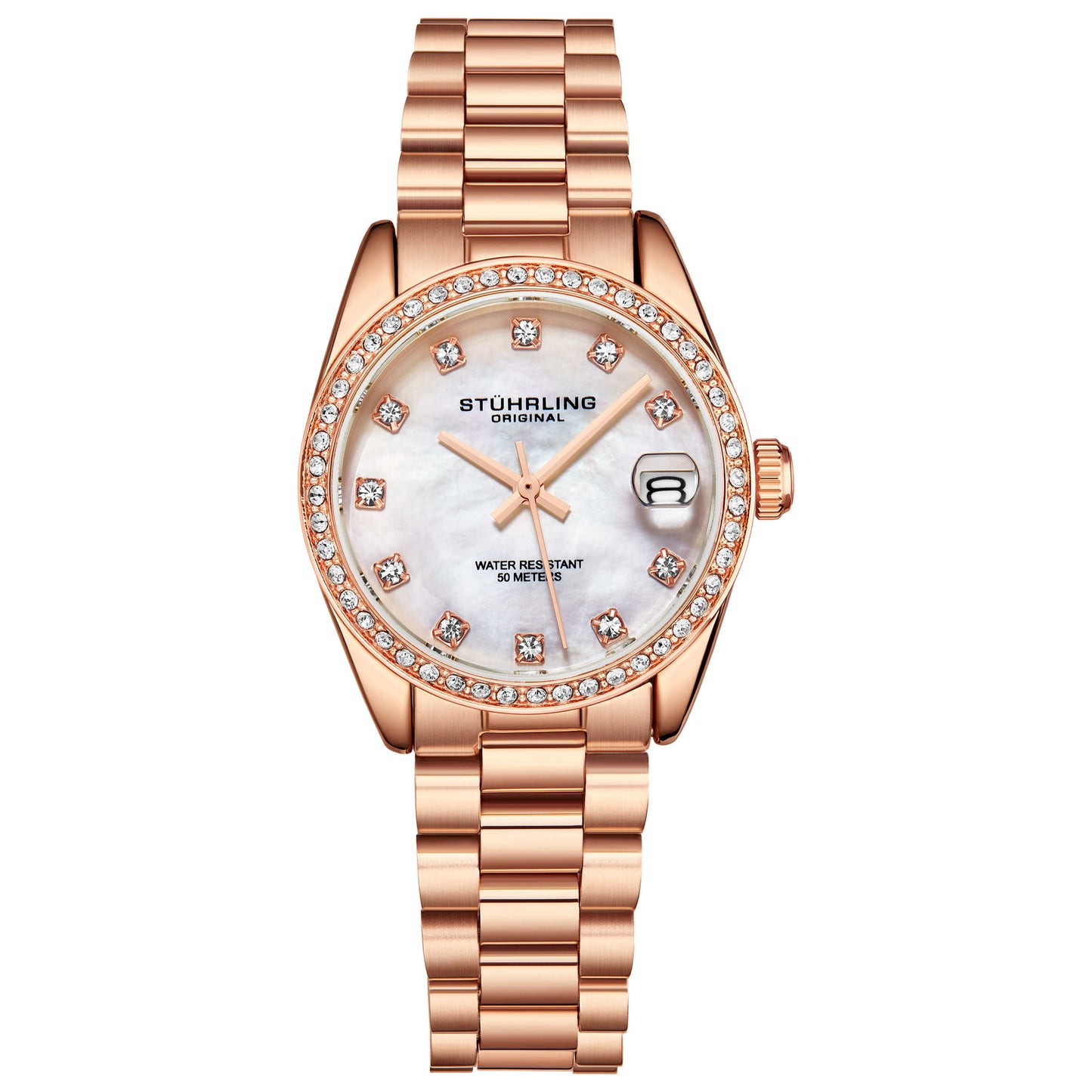Front view of Stuhrling Vogue Women's Quartz Watch M15018
