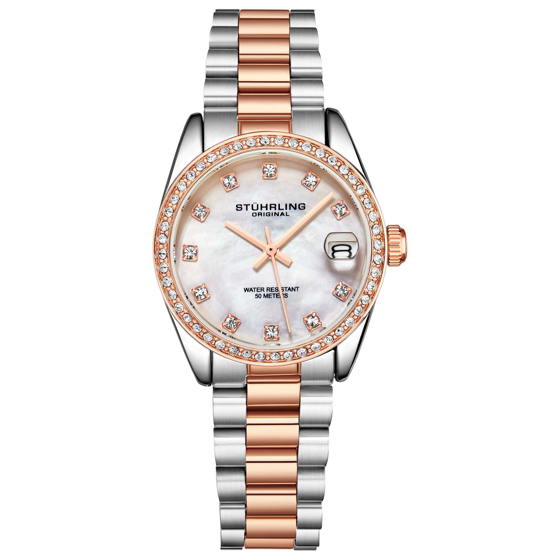 Front view of Stuhrling Vogue Women's Quartz Watch M15019