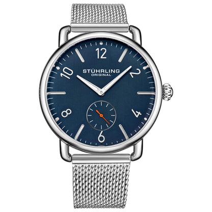 Front view of Stuhrling Symphony Men's Quartz Watch M15021