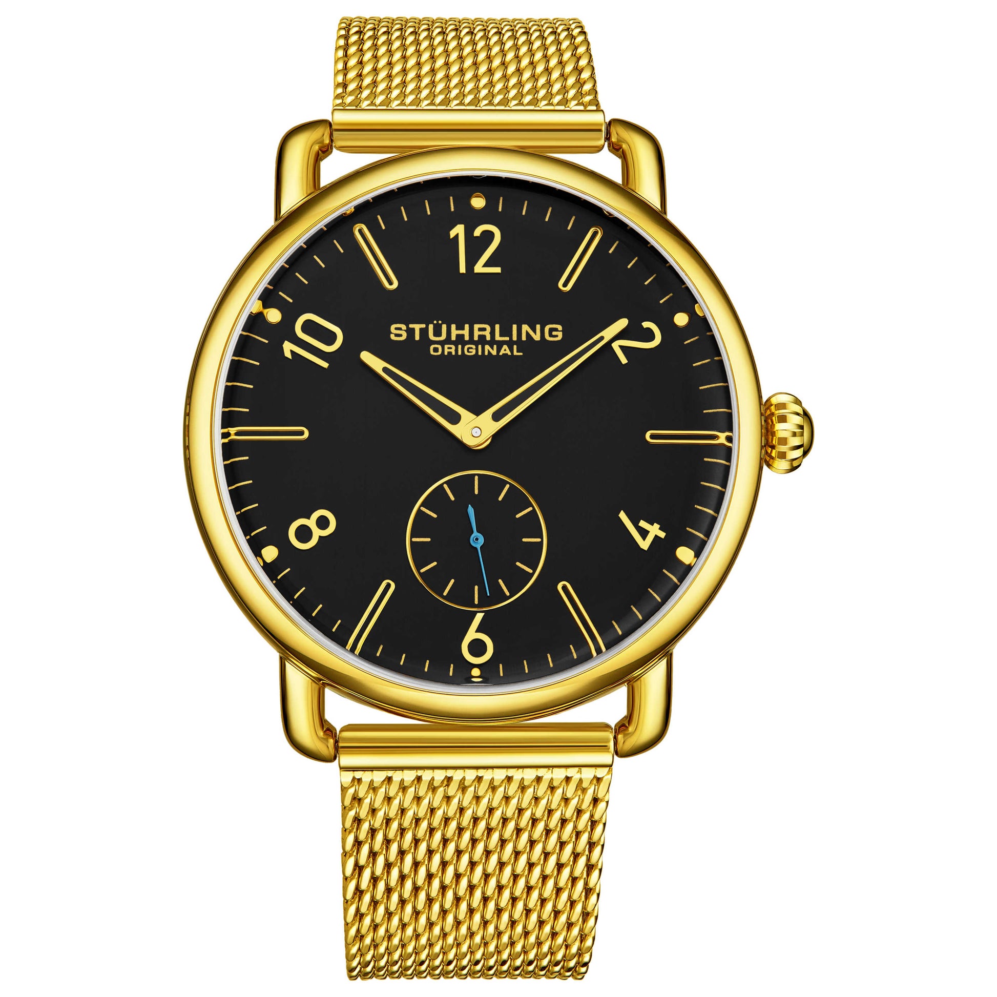 Front view of Stuhrling Symphony Men's Quartz Watch M15024