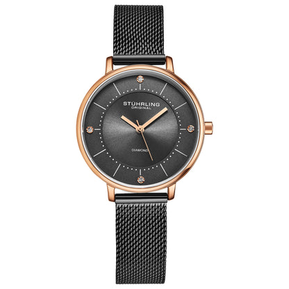 Front view of Stuhrling Symphony Women's Quartz Watch M15049
