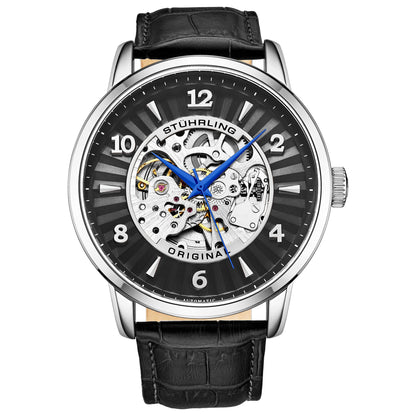 Front view of Stuhrling Legacy Men's Automatic Watch M15120