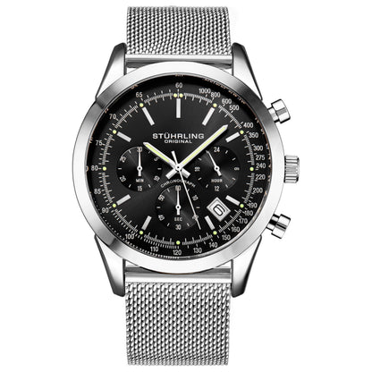 Front view of Stuhrling Monaco Men's Quartz Watch M15125