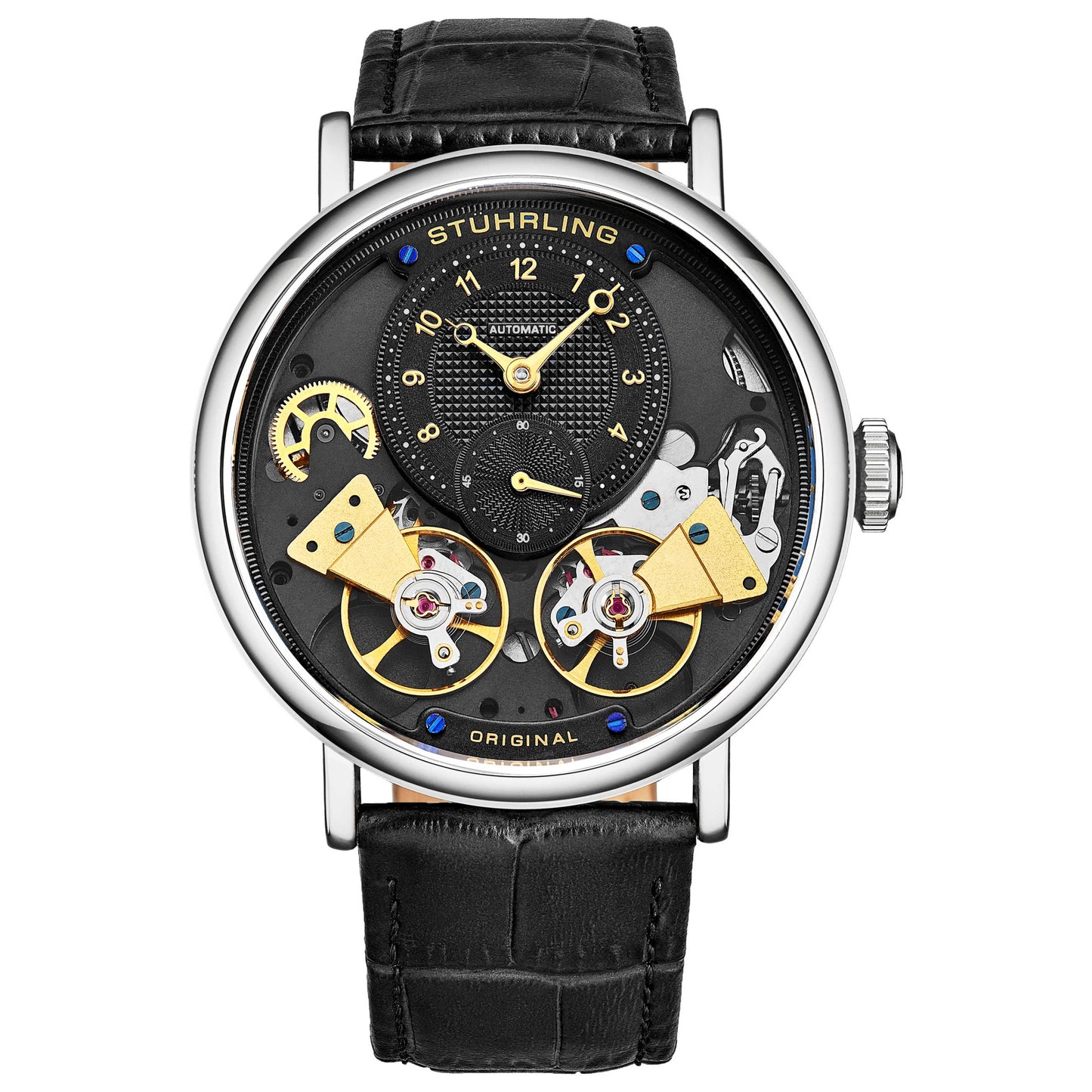 Front view of Stuhrling Legacy Men's Automatic Watch M15143