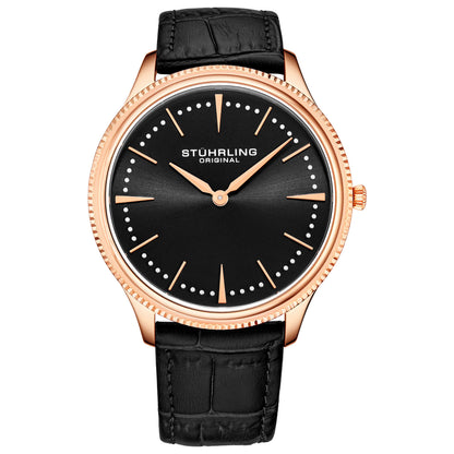 Front view of Stuhrling Symphony Men's Quartz Watch M15149