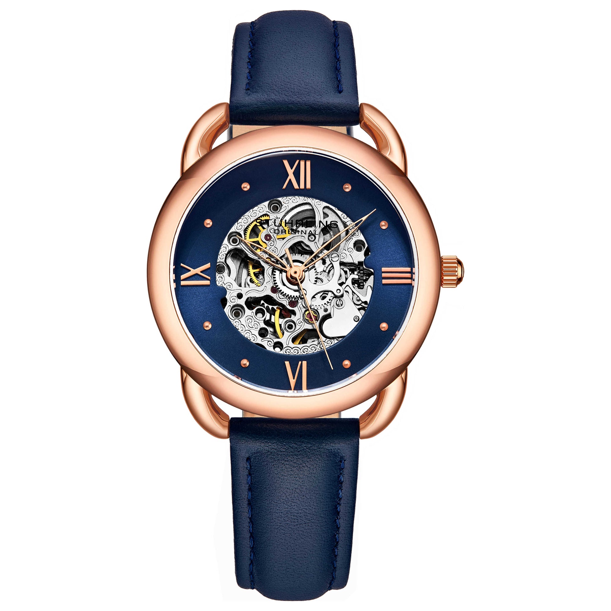 Front view of Stuhrling Legacy Women's Automatic Watch M15166