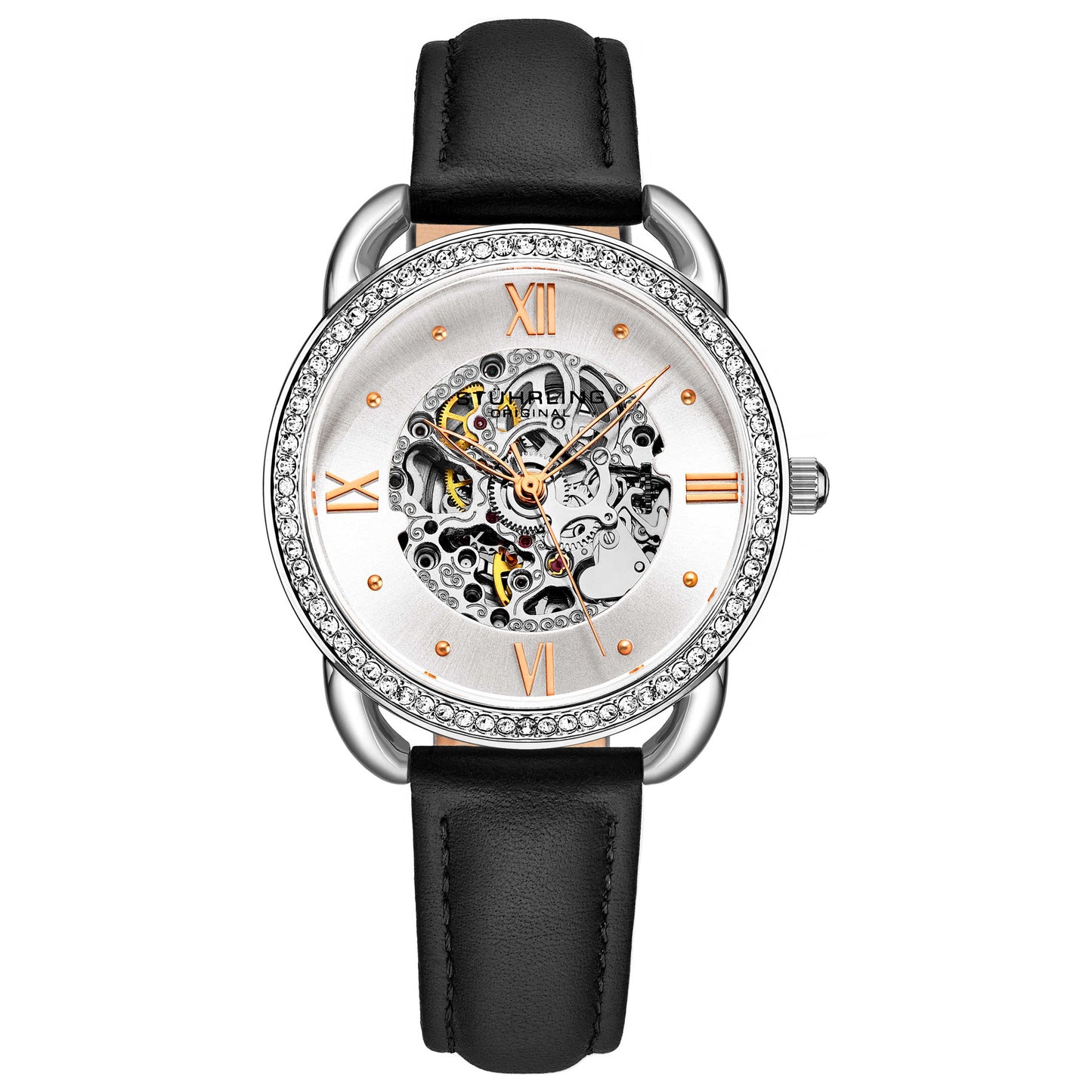 Front view of Stuhrling Legacy Women's Automatic Watch M15176