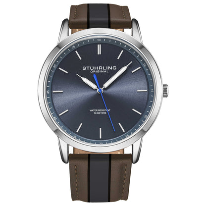 Front view of Stuhrling Symphony Men's Quartz Watch M15189