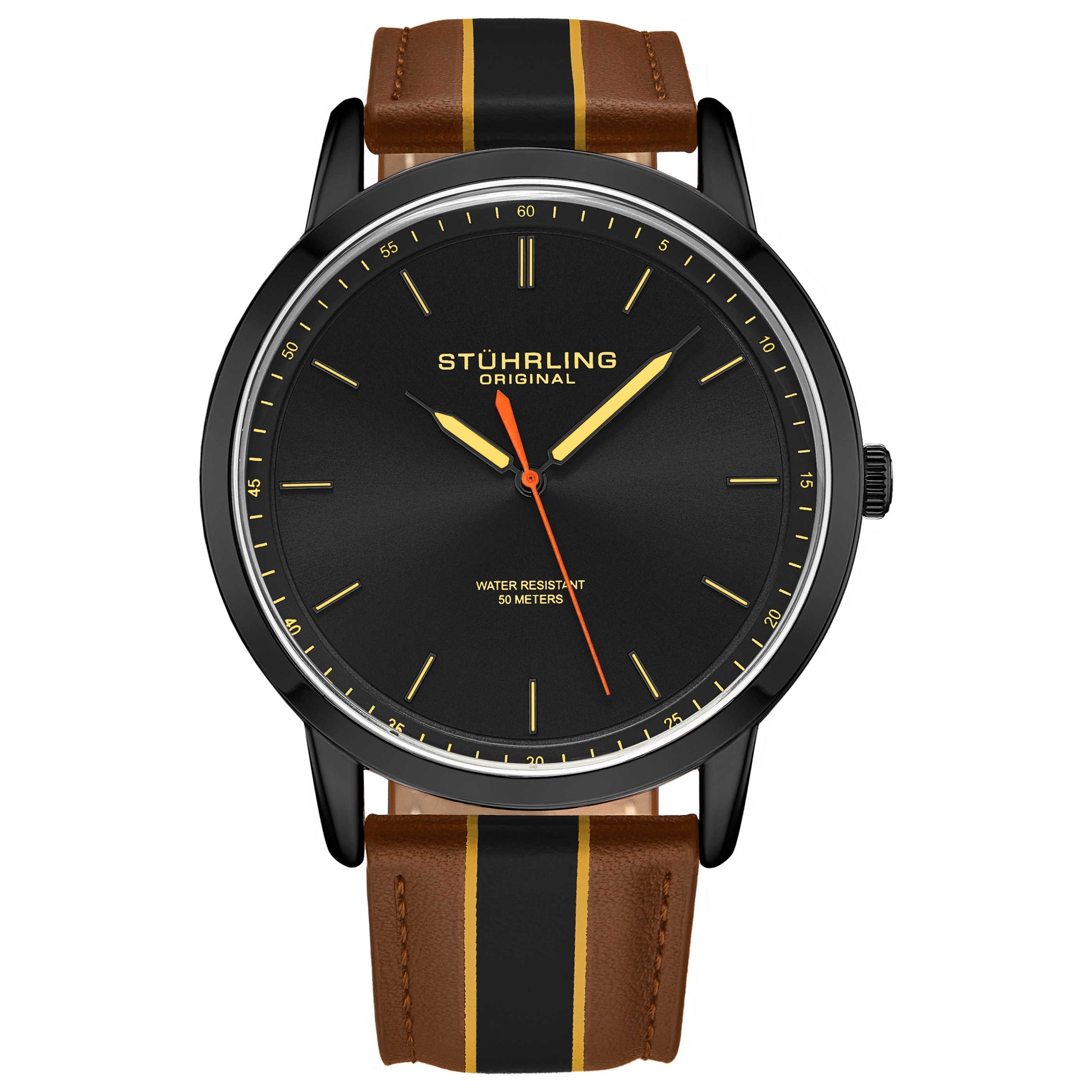 Front view of Stuhrling Symphony Men's Quartz Watch M15191