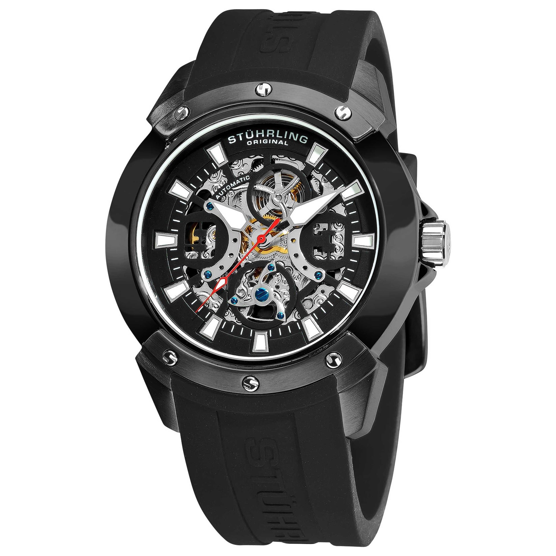 Front view of Stuhrling Legacy Men's Automatic Watch M16229