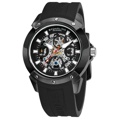 Front view of Stuhrling Legacy Men's Automatic Watch M16229
