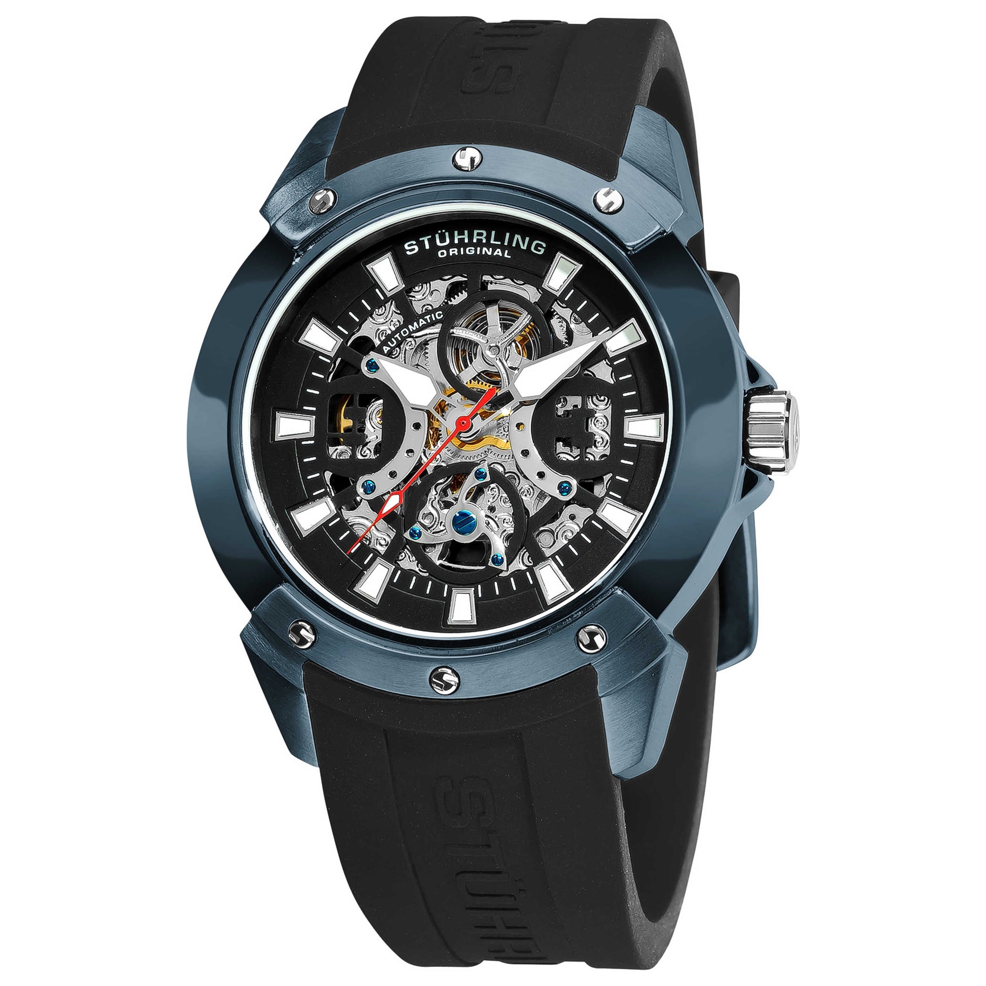 Front view of Stuhrling Legacy Men's Automatic Watch M16230