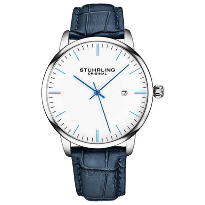Front view of Stuhrling Symphony Men's Quartz Watch M16287
