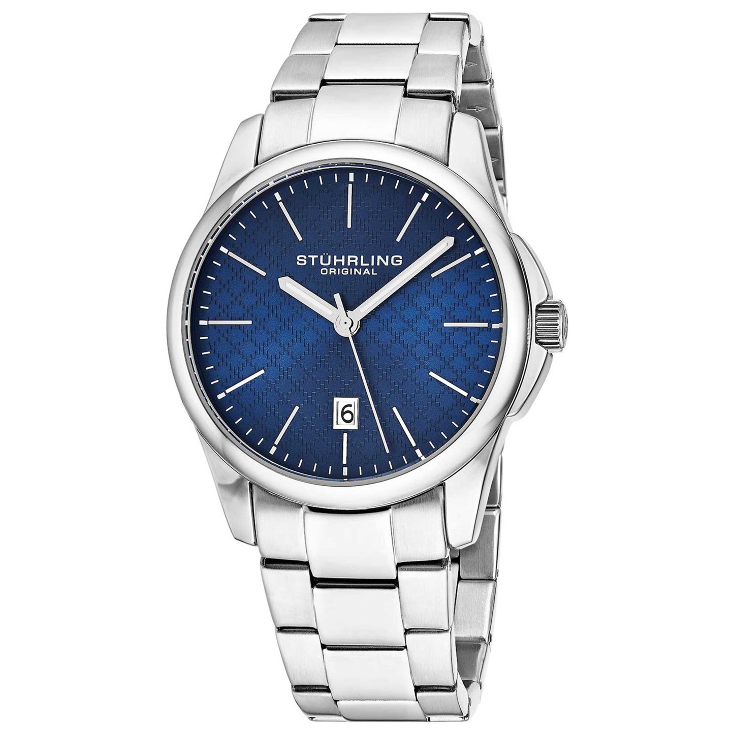 Front view of Stuhrling Symphony Men's Quartz Watch M16334