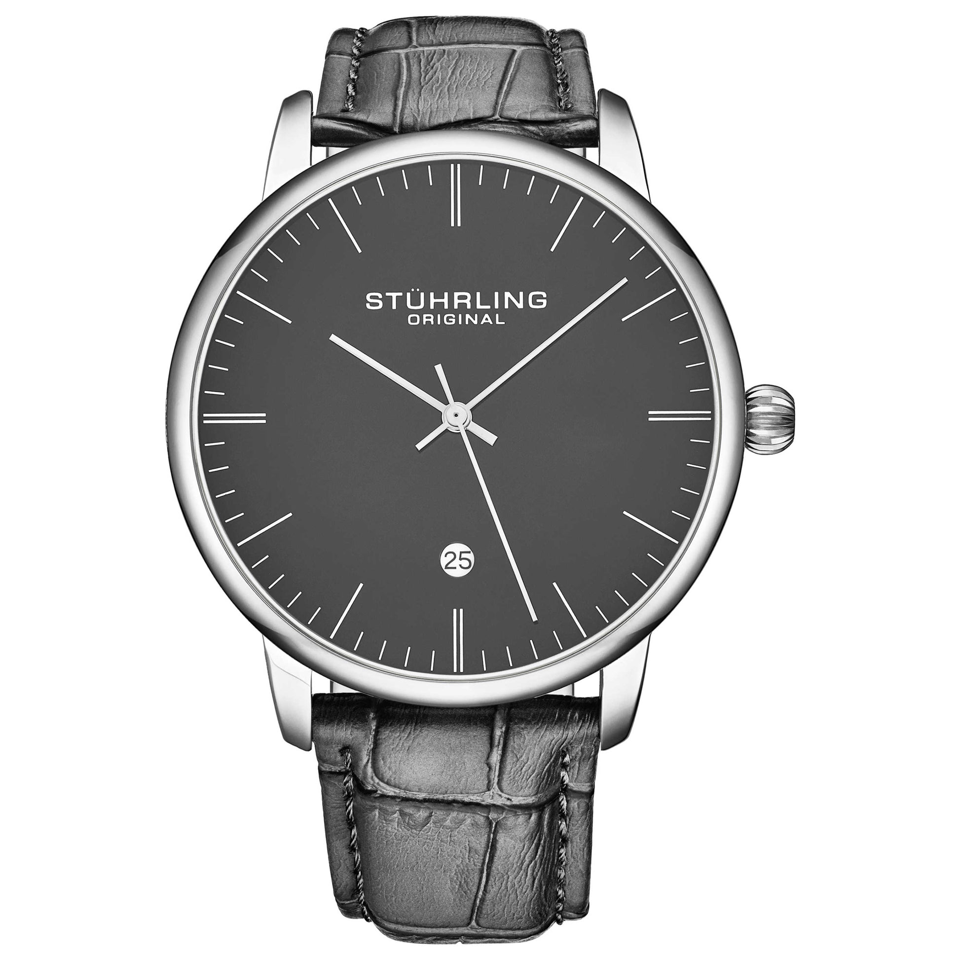Front view of Stuhrling Symphony Men's Quartz Watch M16427