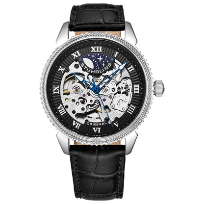 Front view of Stuhrling Legacy Men's Automatic Watch M16434
