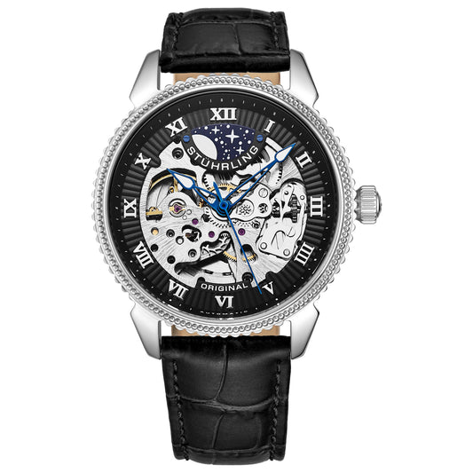 Front view of Stuhrling Legacy Men's Automatic Watch M16434