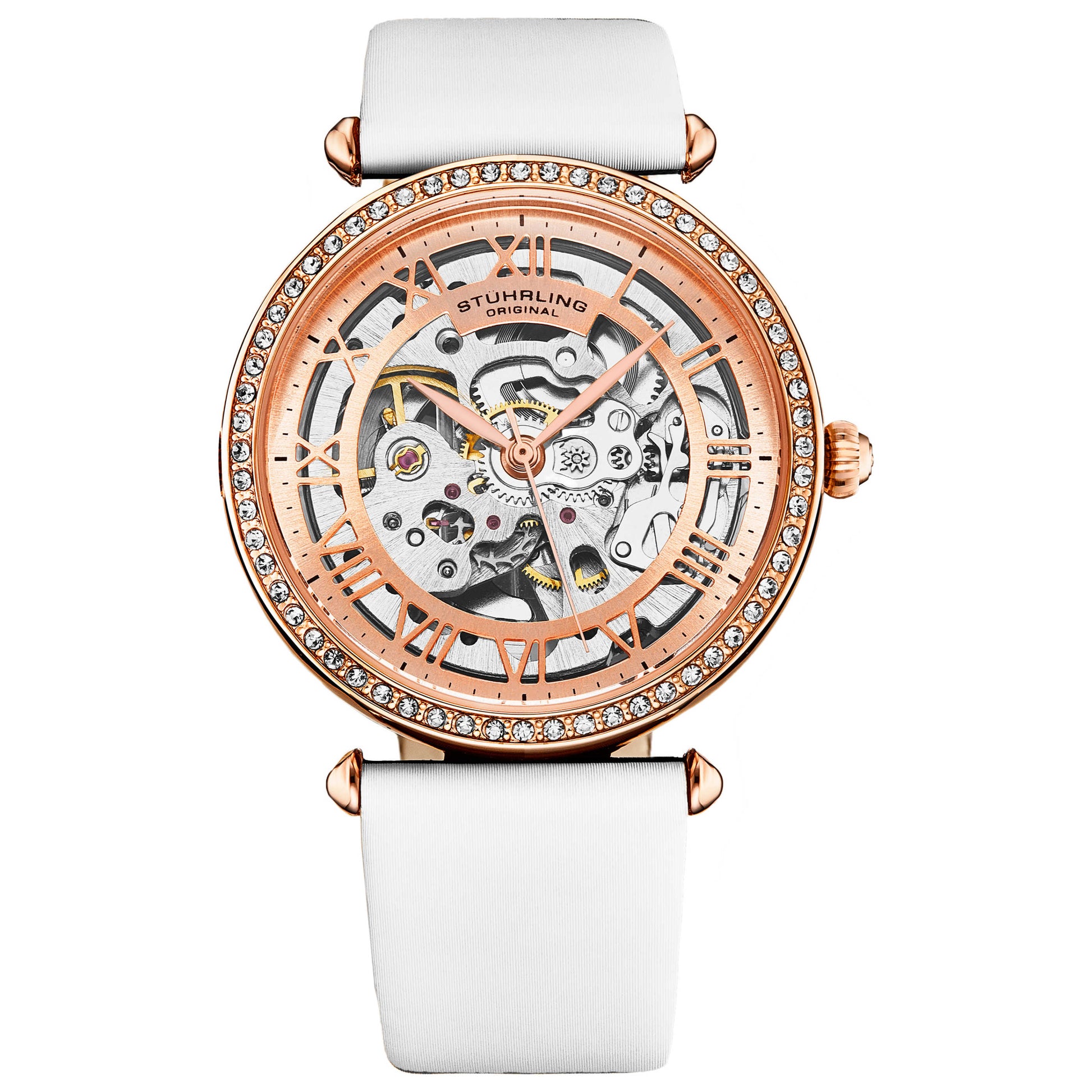 Front view of Stuhrling Legacy Women's Automatic Watch M17854