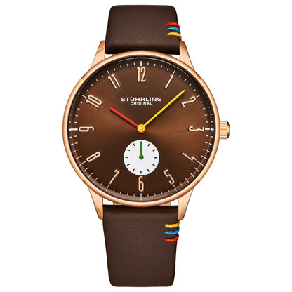 Front view of Stuhrling Symphony Men's Quartz Watch M17868