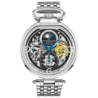Front view of Stuhrling Legacy Men's Automatic Watch M17874
