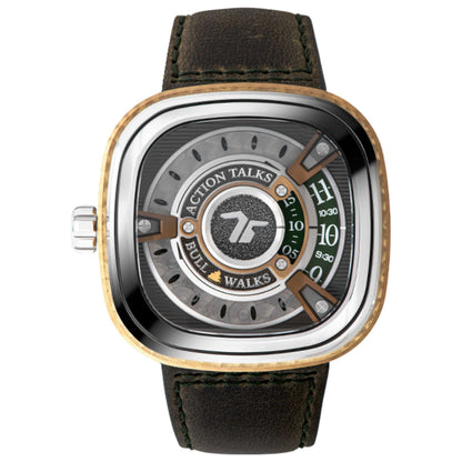 Front view of Sevenfriday M-Series Men's Automatic Watch M2-05