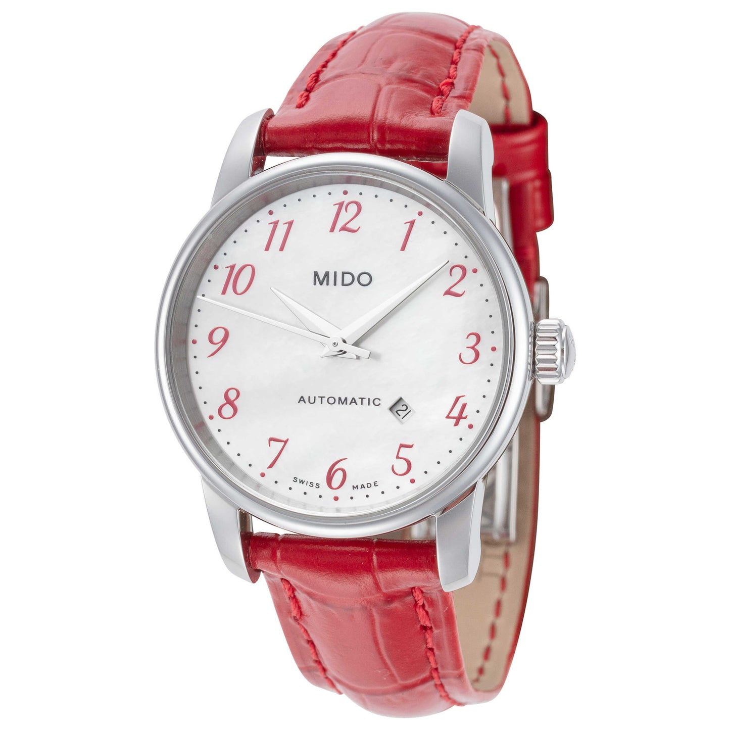 Front view of Mido Baroncelli Women's Automatic Watch M76004397