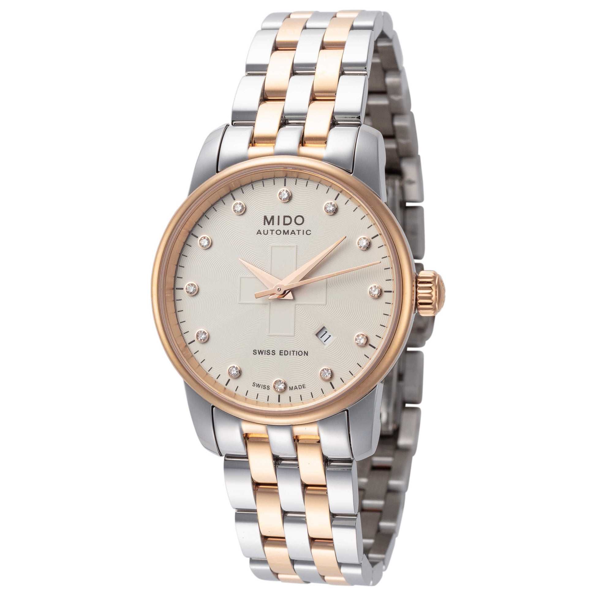 Front view of Mido Baroncelli Women's Automatic Watch M76009S71