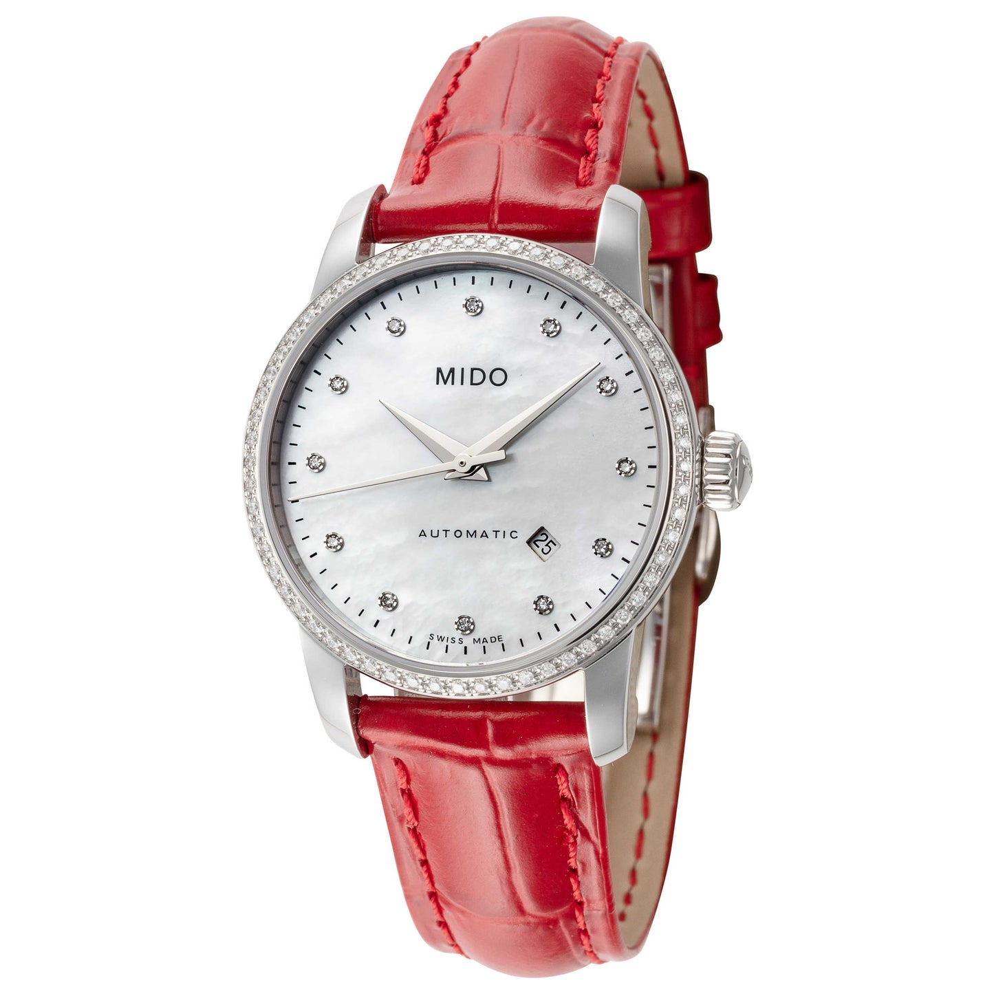 Front view of Mido Baroncelli Women's Automatic Watch M76024697