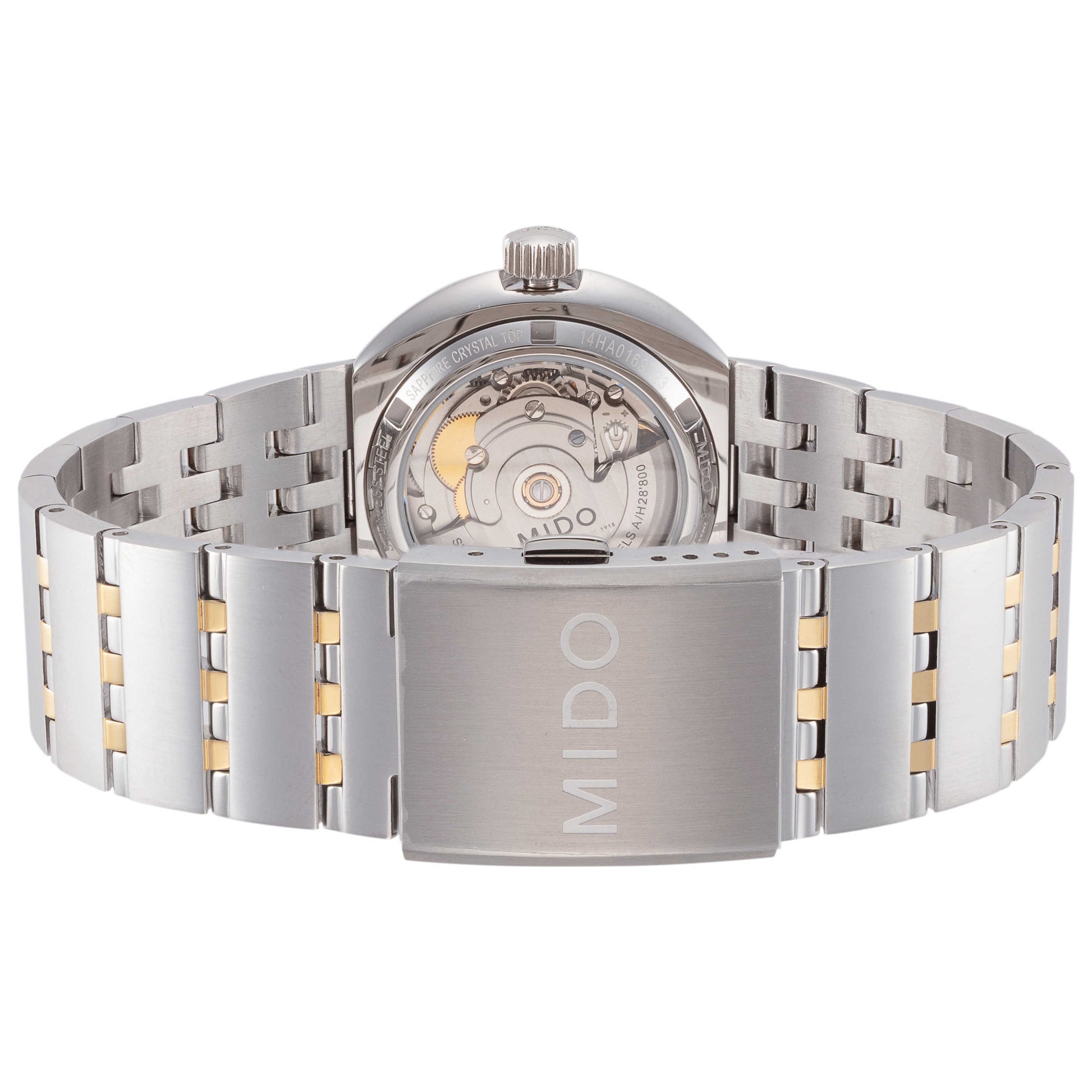 Back view of Mido All Dial Men's Automatic Watch M833091113