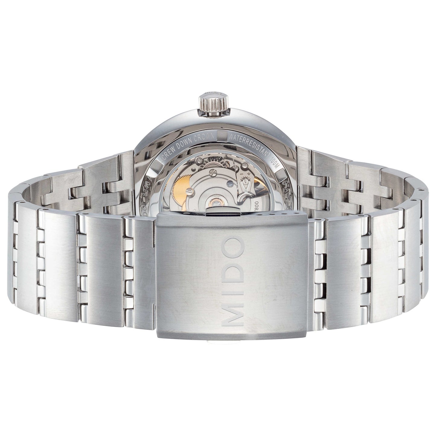 Back view of Mido All Dial Men's Automatic Watch M834041813