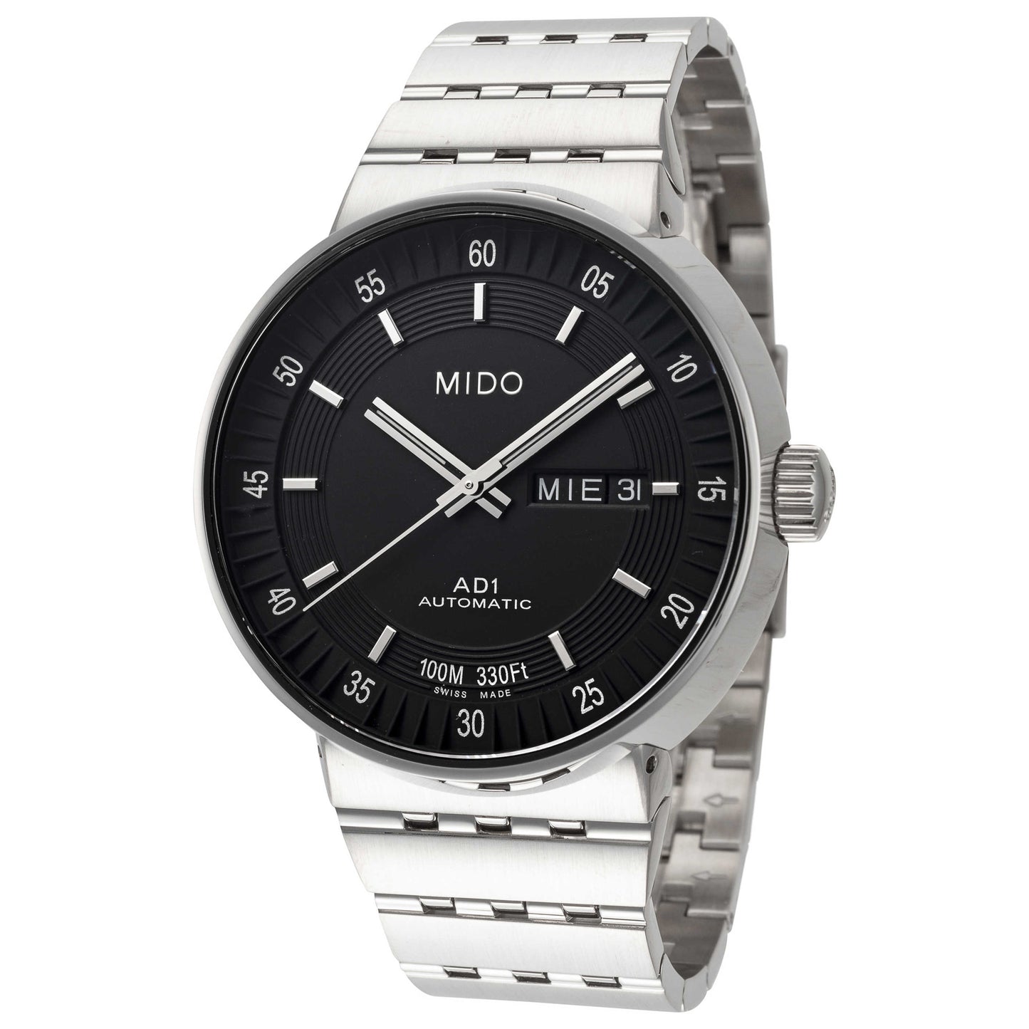 Front view of Mido All Dial Men's Automatic Watch M834041813