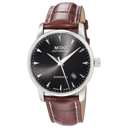 Front view of Mido Baroncelli Men's Automatic Watch M86004188