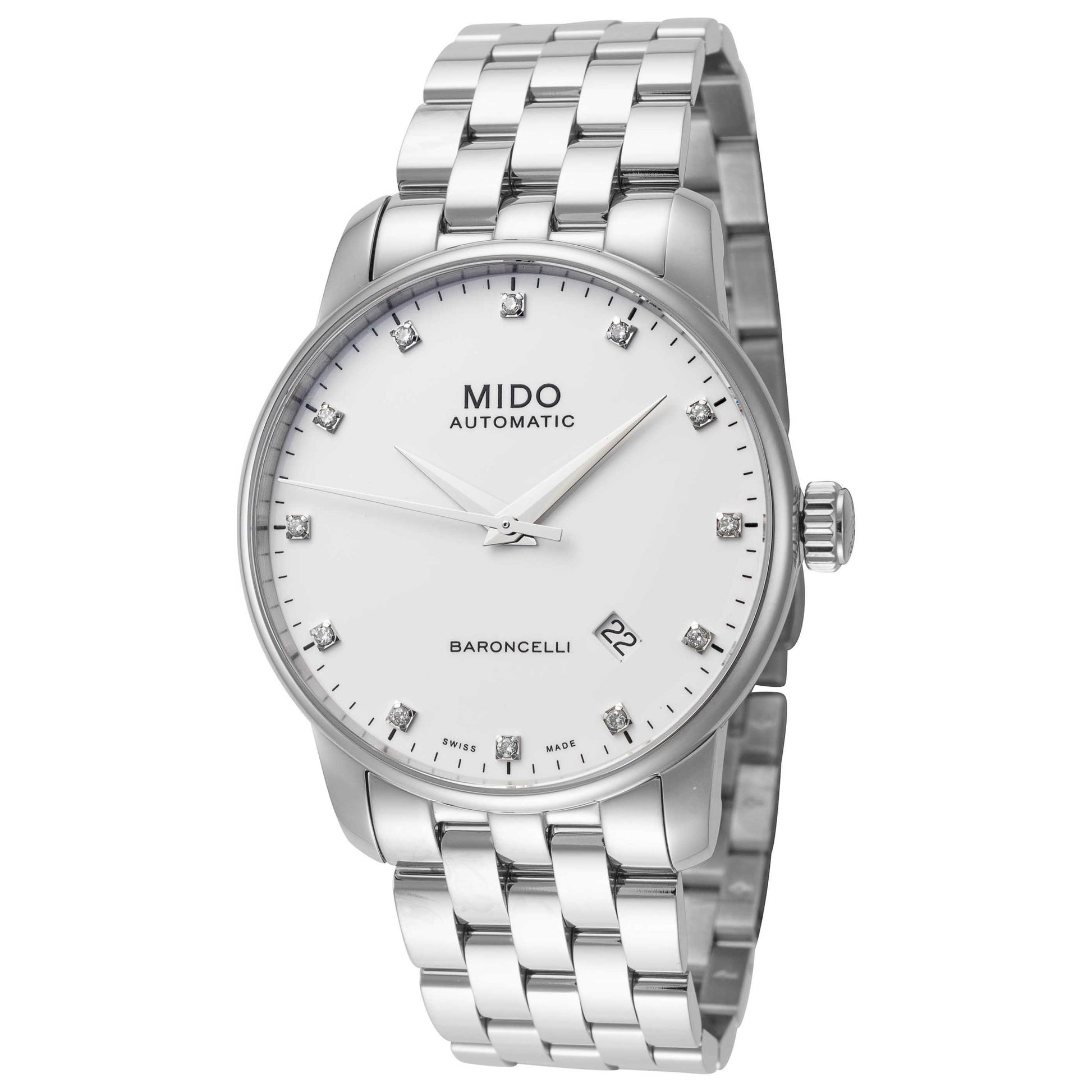 Front view of Mido Baroncelli II Men's Automatic Watch M86004661