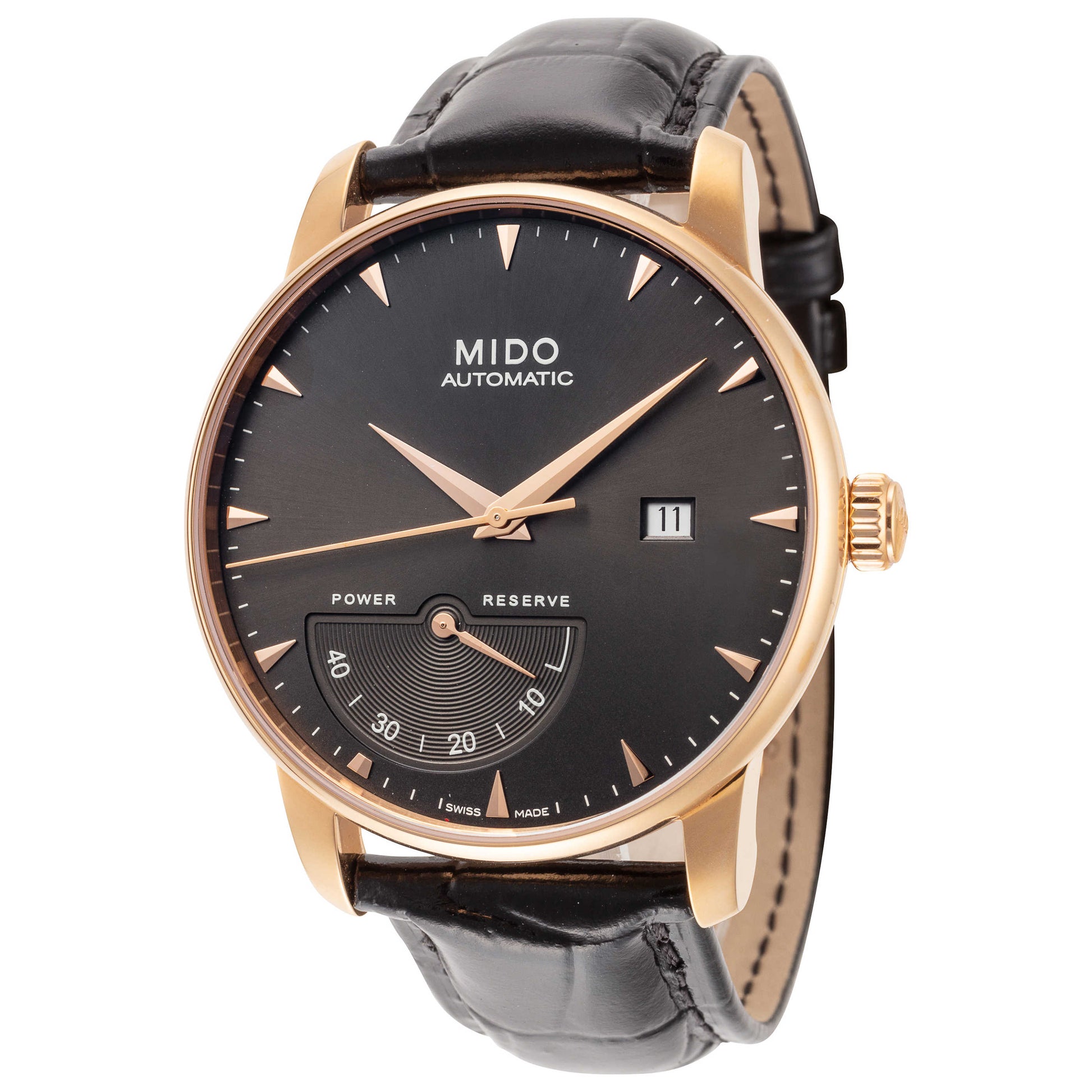 Front view of Mido Baroncelli Men's Automatic Watch M86053134