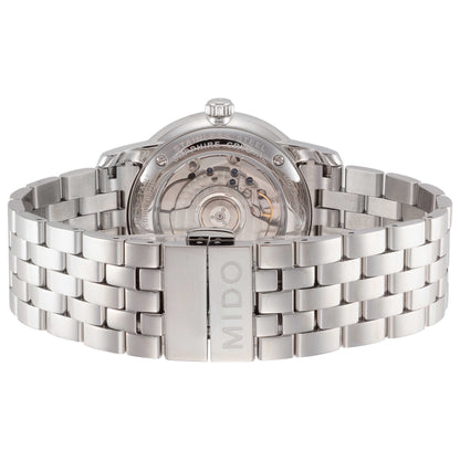 Back view of Mido Baroncelli Men's Automatic Watch M86054181