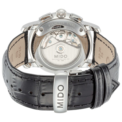 Back view of Mido Baroncelli Men's Automatic Watch M86074174