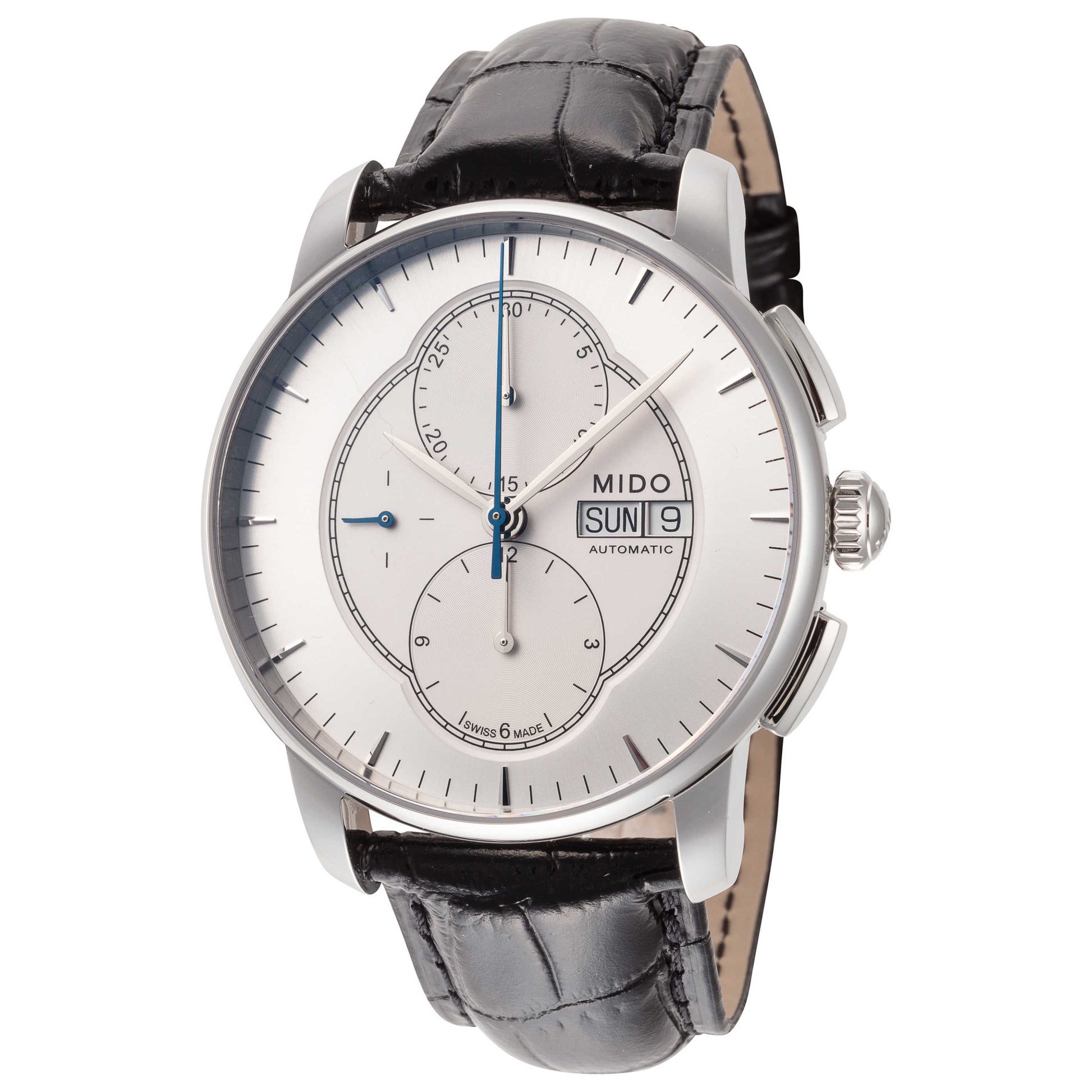 Front view of Mido Baroncelli Men's Automatic Watch M86074174