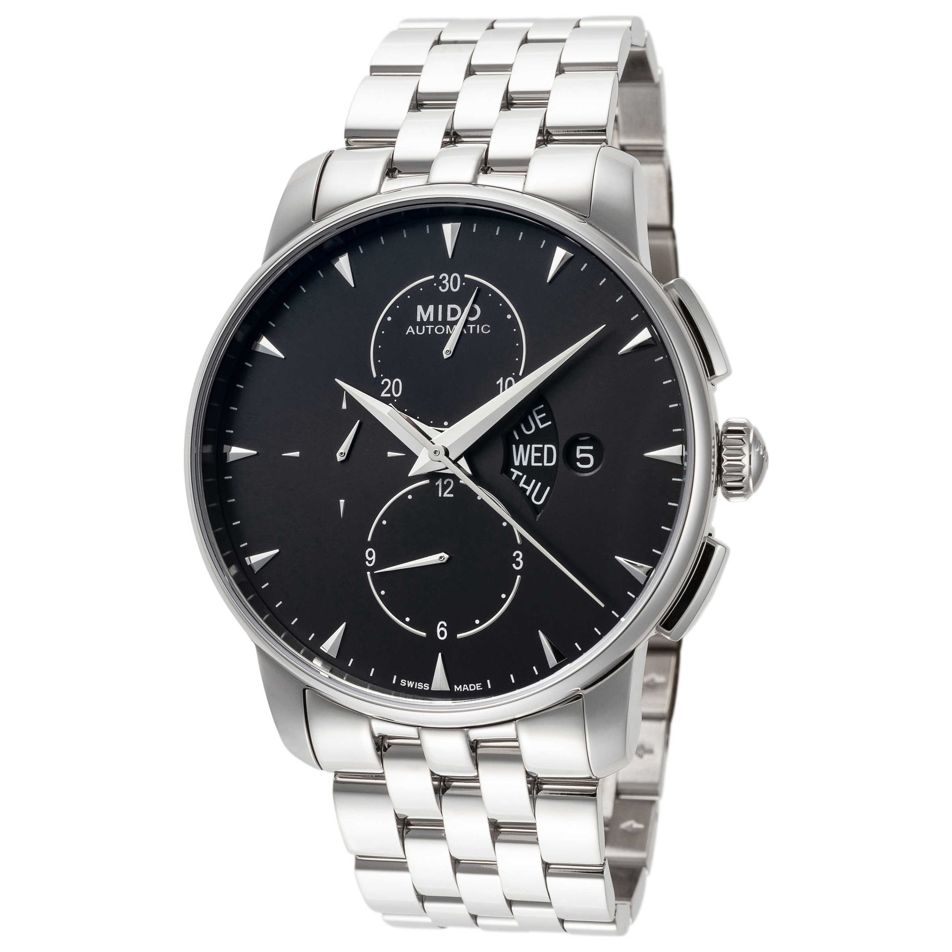 Front view of Mido Baroncelli Men's Automatic Watch M860741812