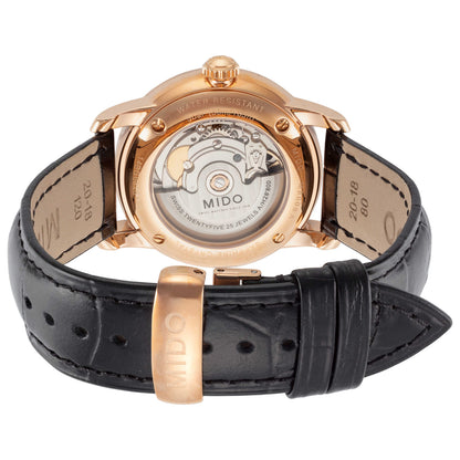 Back view of Mido Baroncelli II Men's Automatic Watch M86083134