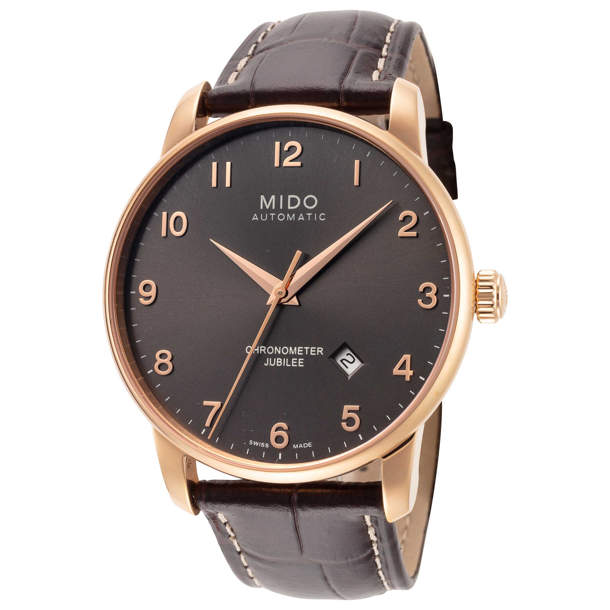 Front view of Mido Baroncelli Jubilee Men's Automatic Watch M86903138