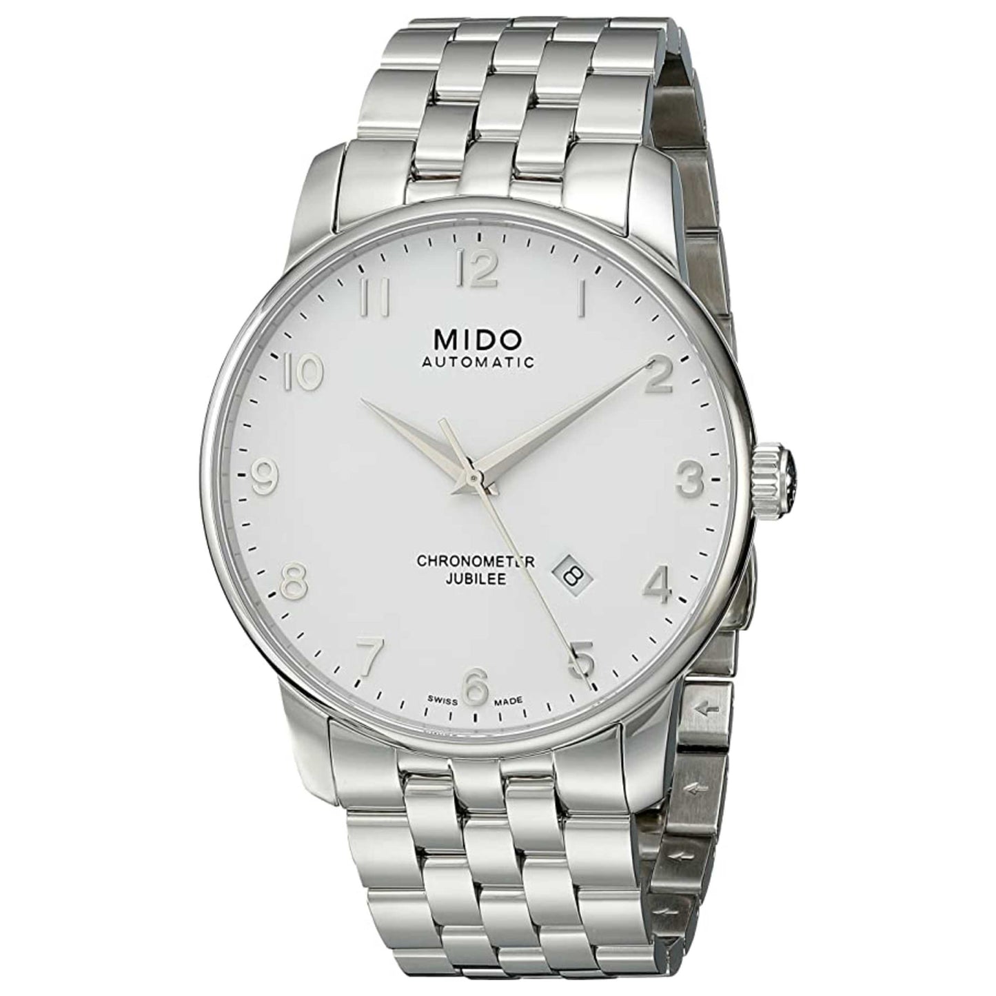Front view of Mido Baroncelli Men's Automatic Watch M86904111
