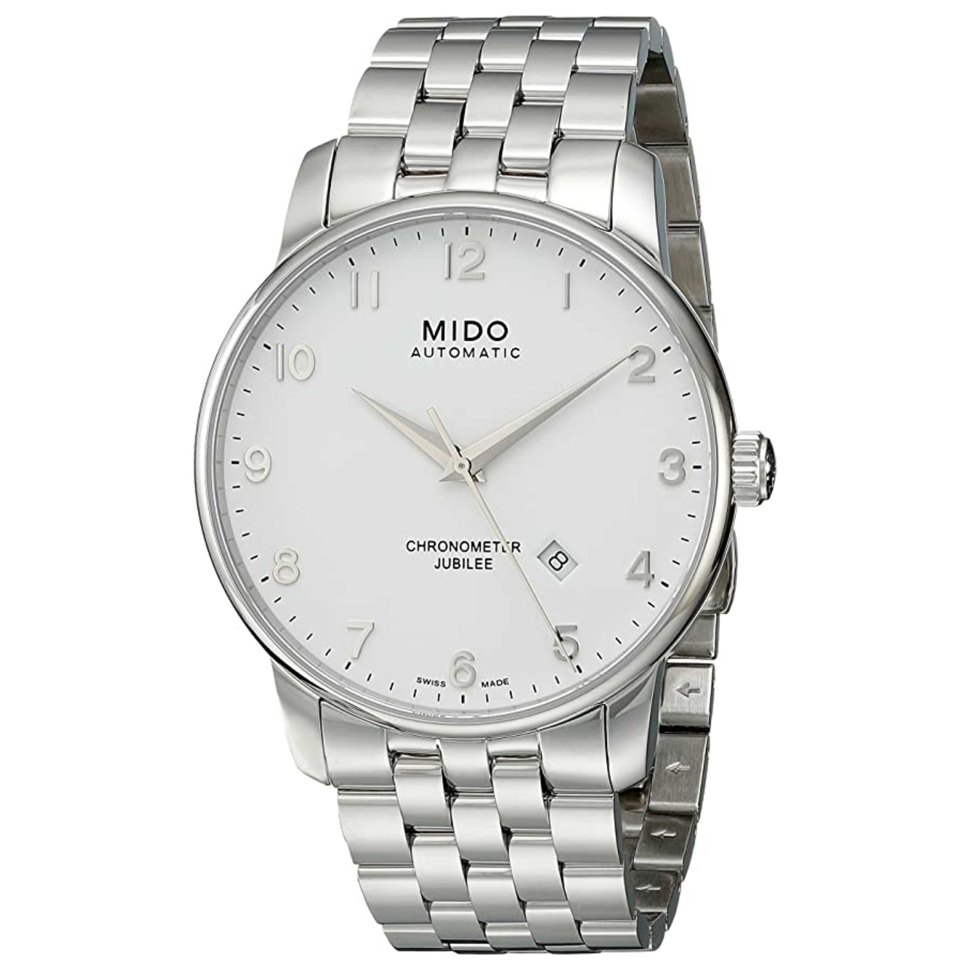 Front view of Mido Baroncelli Men's Automatic Watch M86904111