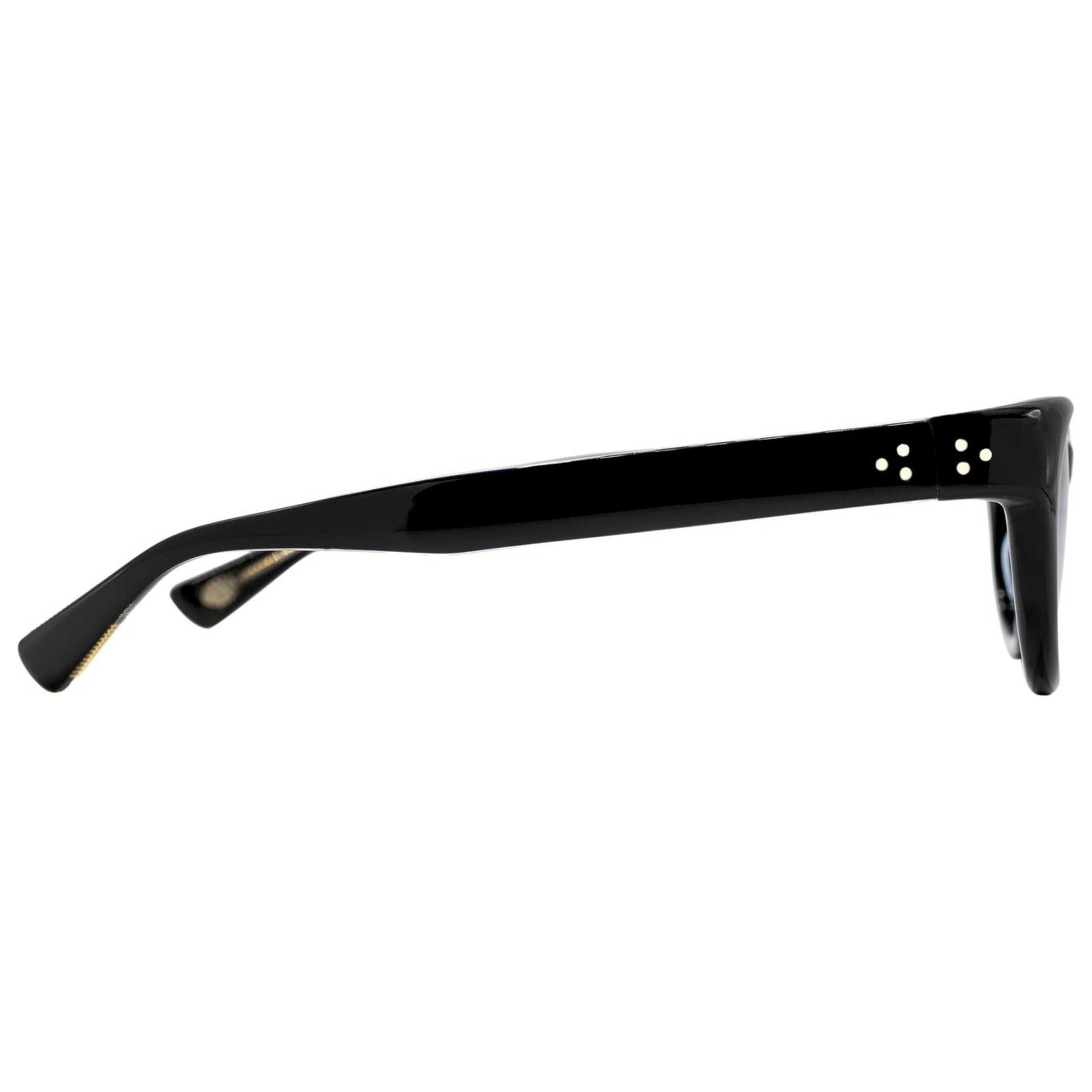 Right view of Eyevan Fashion Unisex Sunglasses MALECON-SUN-E-PBKBL-53