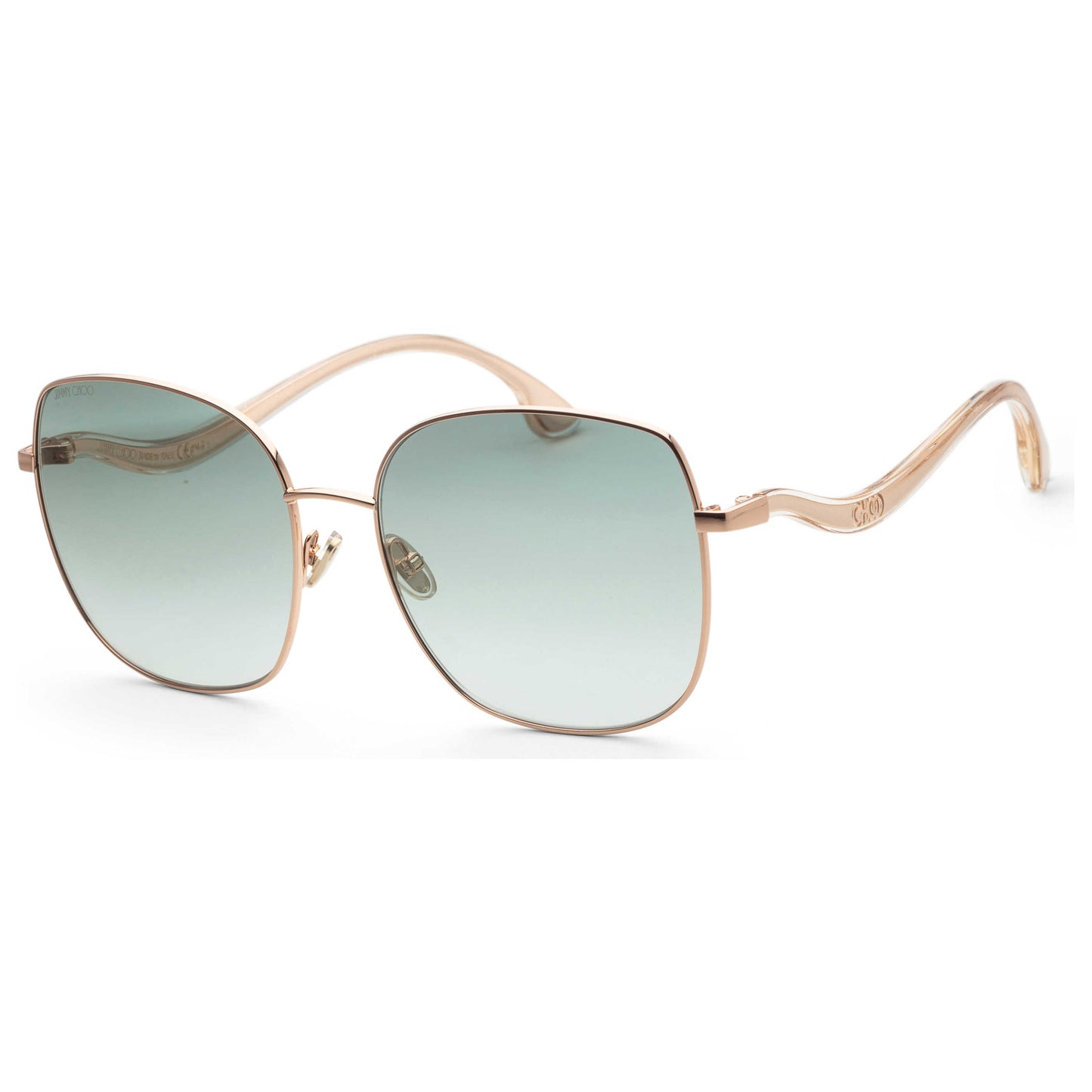 Front view of Jimmy Choo Mamie Women's Sunglasses MAMIES-0DDB-EZ