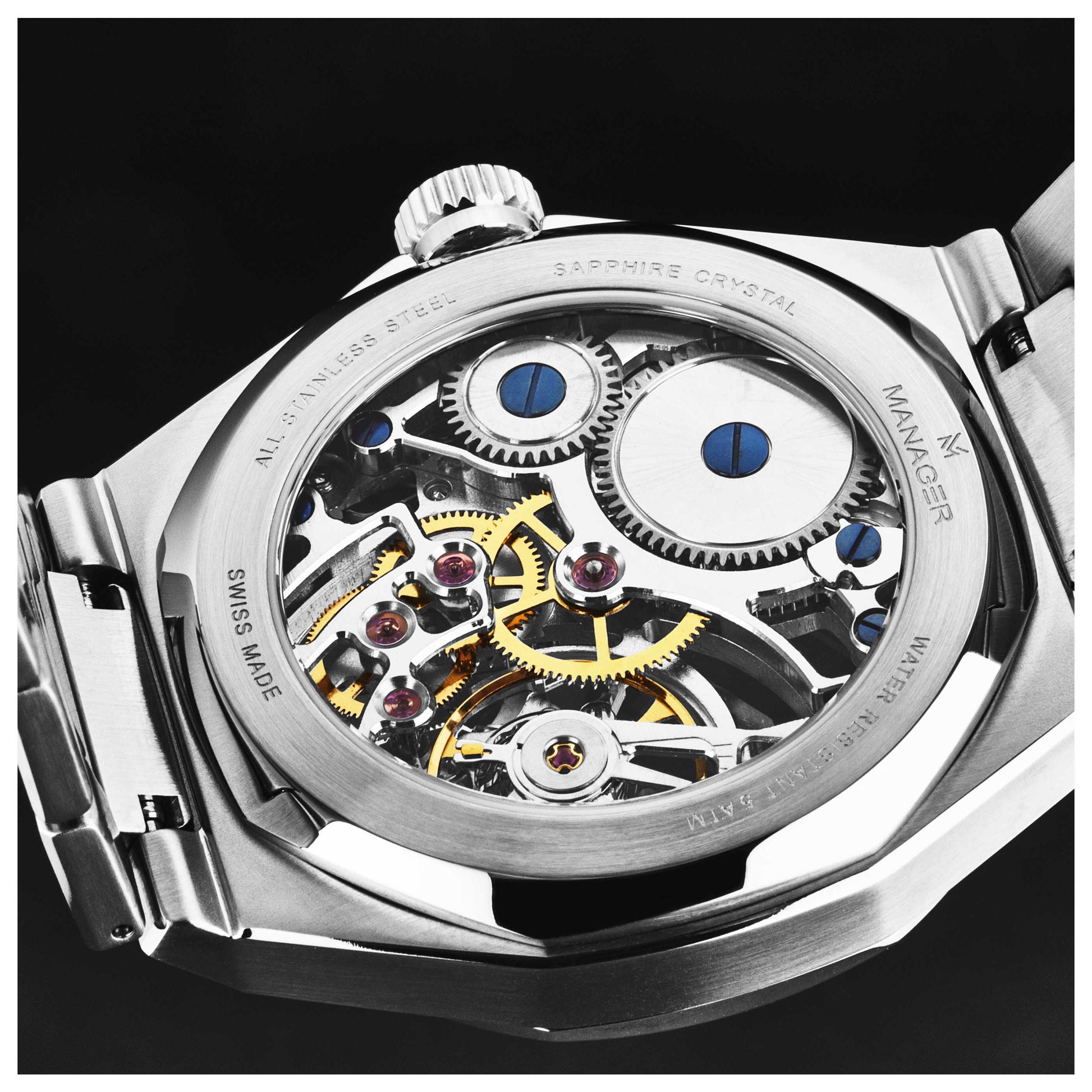 Manager Revolution Men's Manual-Wind Watch MAN-RM-01-SM - Image #5
