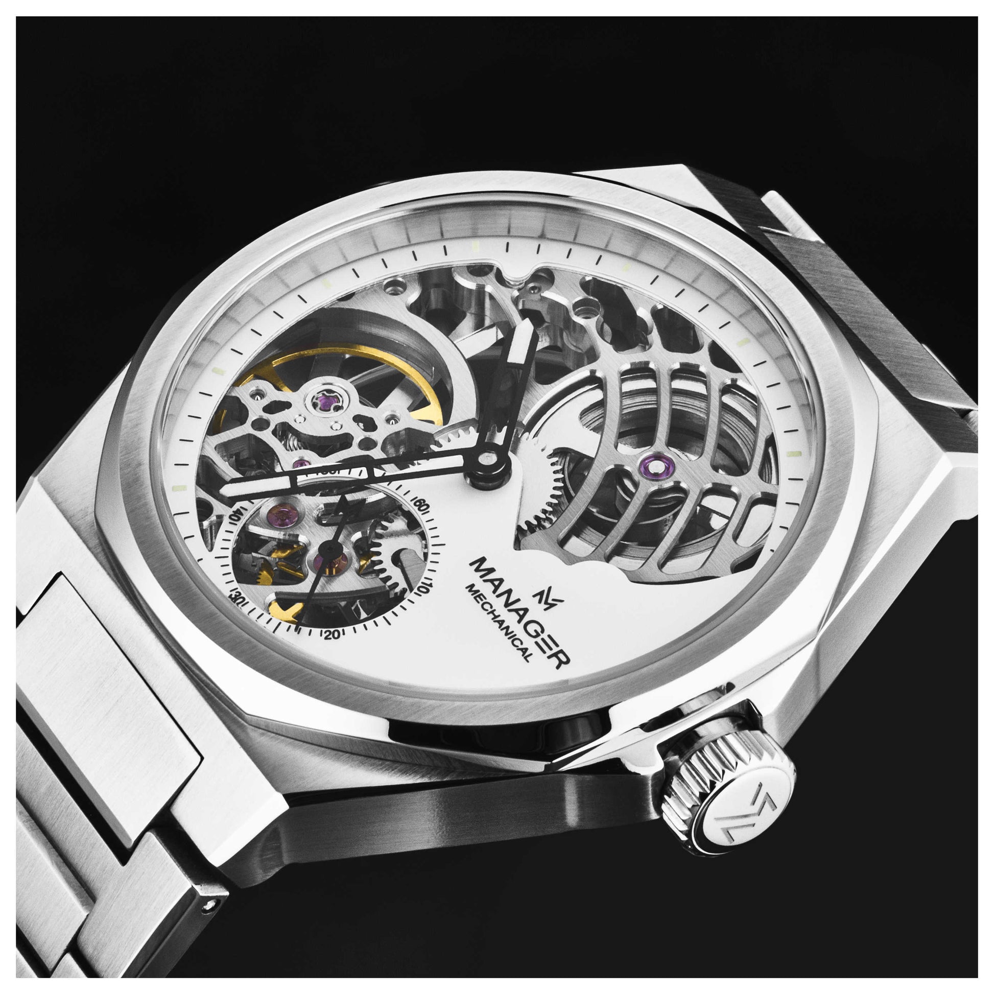 Manager Revolution Men's Manual-Wind Watch MAN-RM-04-SM - Image #3