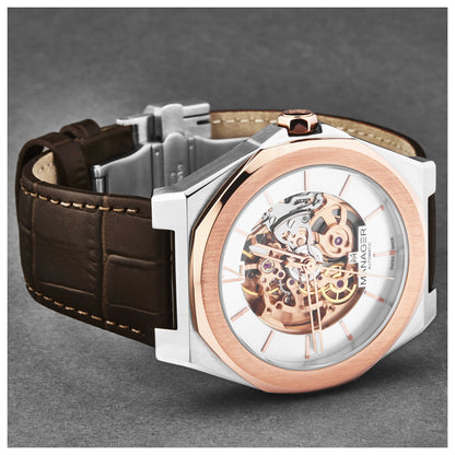 Manager Open Mind Men's Automatic Watch MAN-RO-05-BL - Image #4